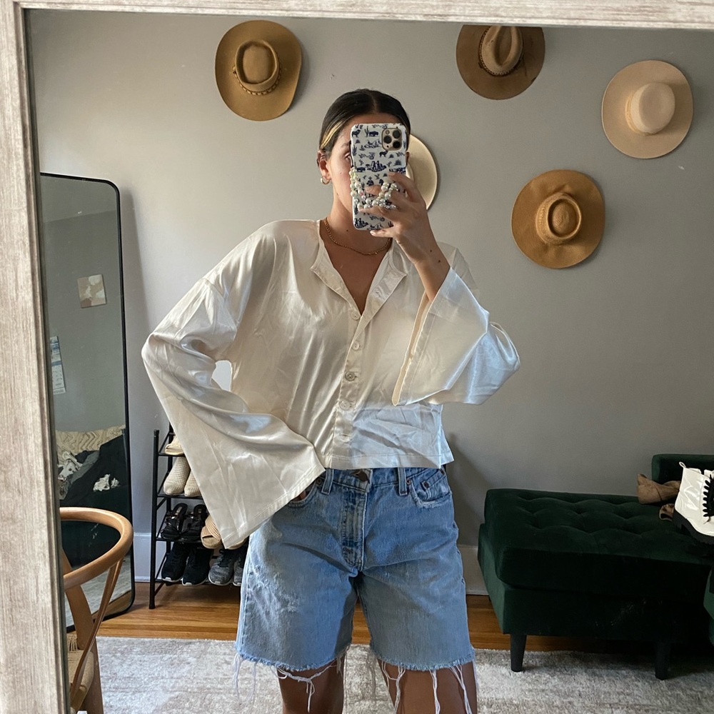 12th Tribe Satin Top